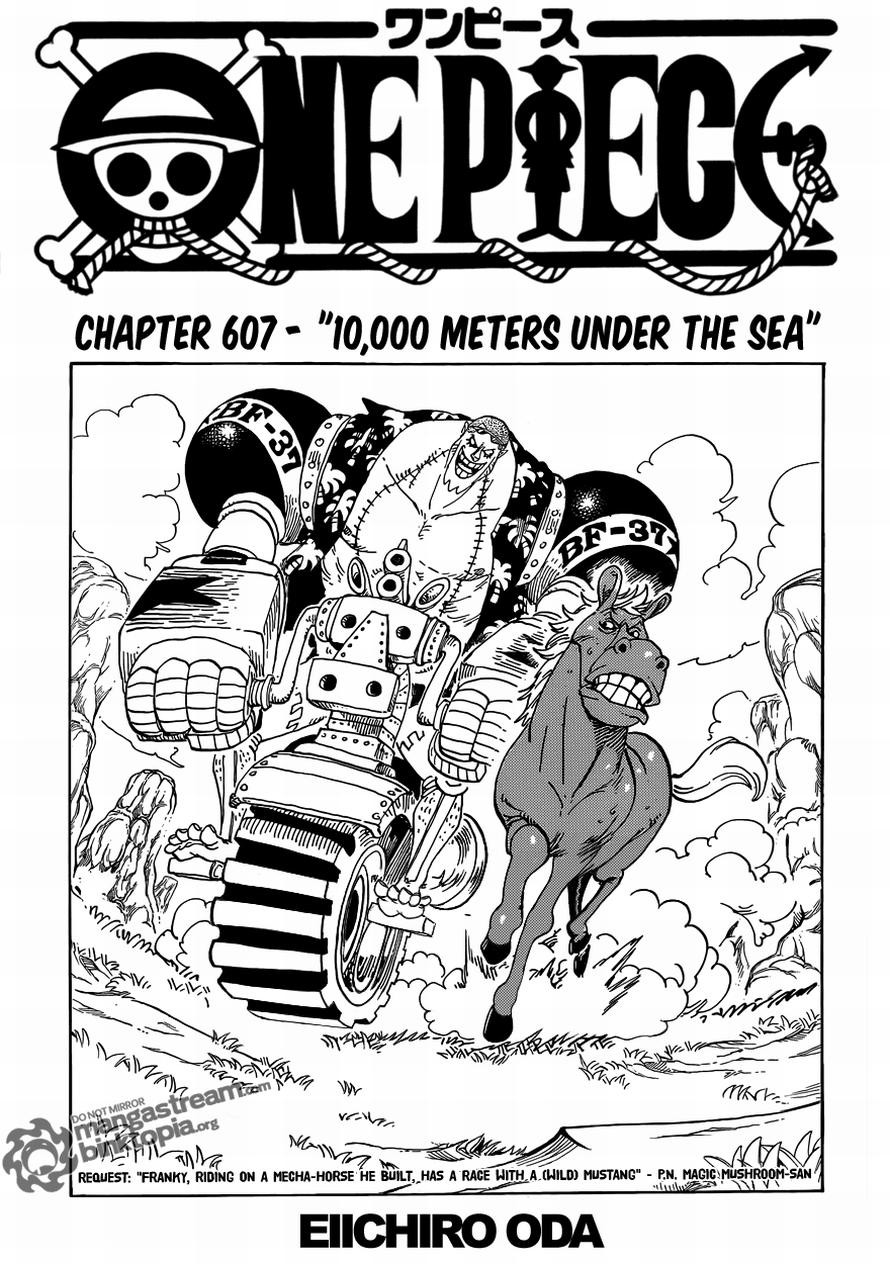 One Piece Chapter 607 1